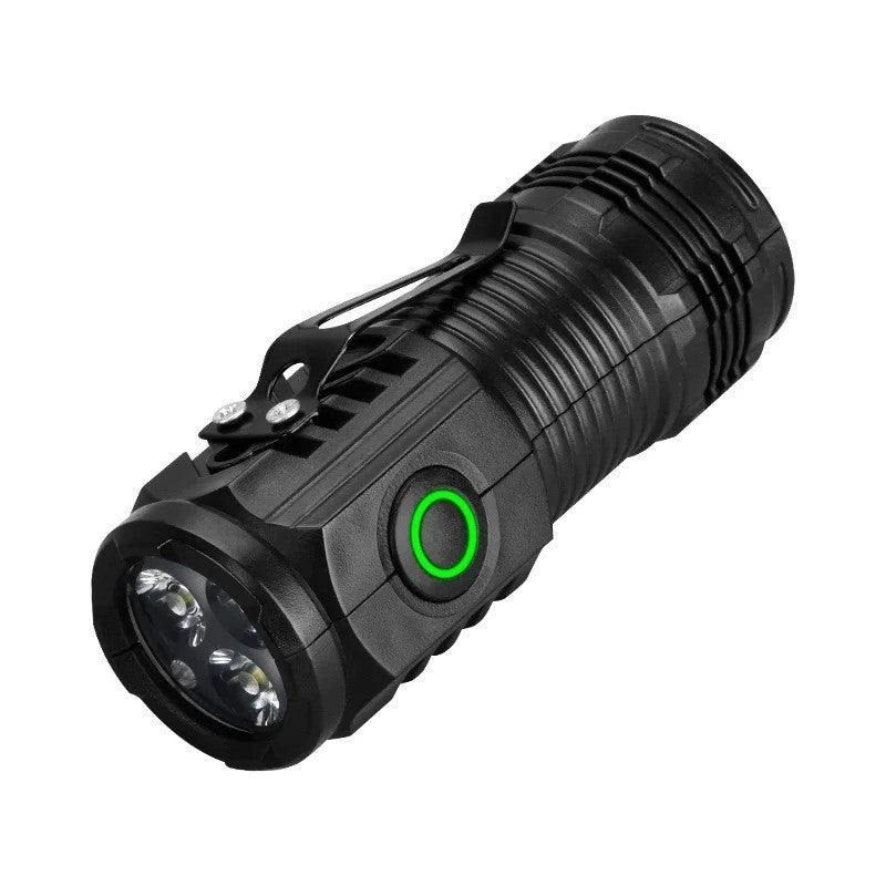 1200000LM Rechargeable LED Flashlight Waterproof Torch with Dimmer