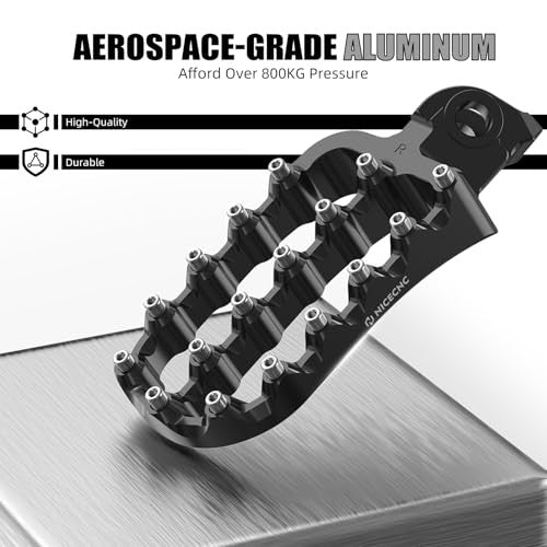 Motorcycle Foot Pegs for KTM 690 Enduro, Adventure & SMC Bikes - Aluminum Pedal Steps