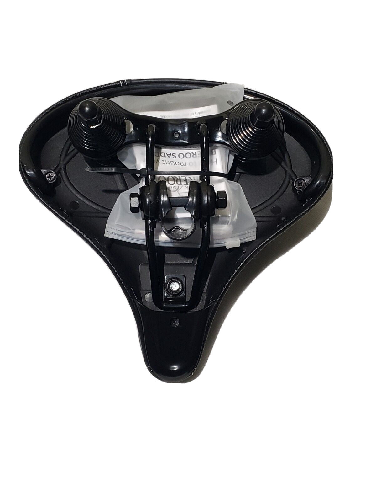 Oversized Padded Bicycle Seat for Men & Women - Universal Fit, Extra Wide & Comfortable