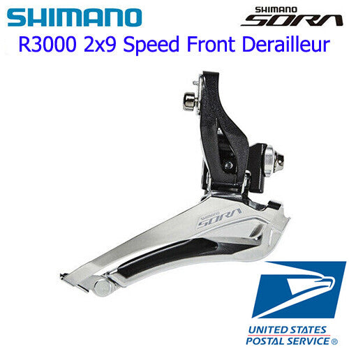 Shimano Sora 2x9-Speed Front Derailleur with Braze-On or Clamp Mount