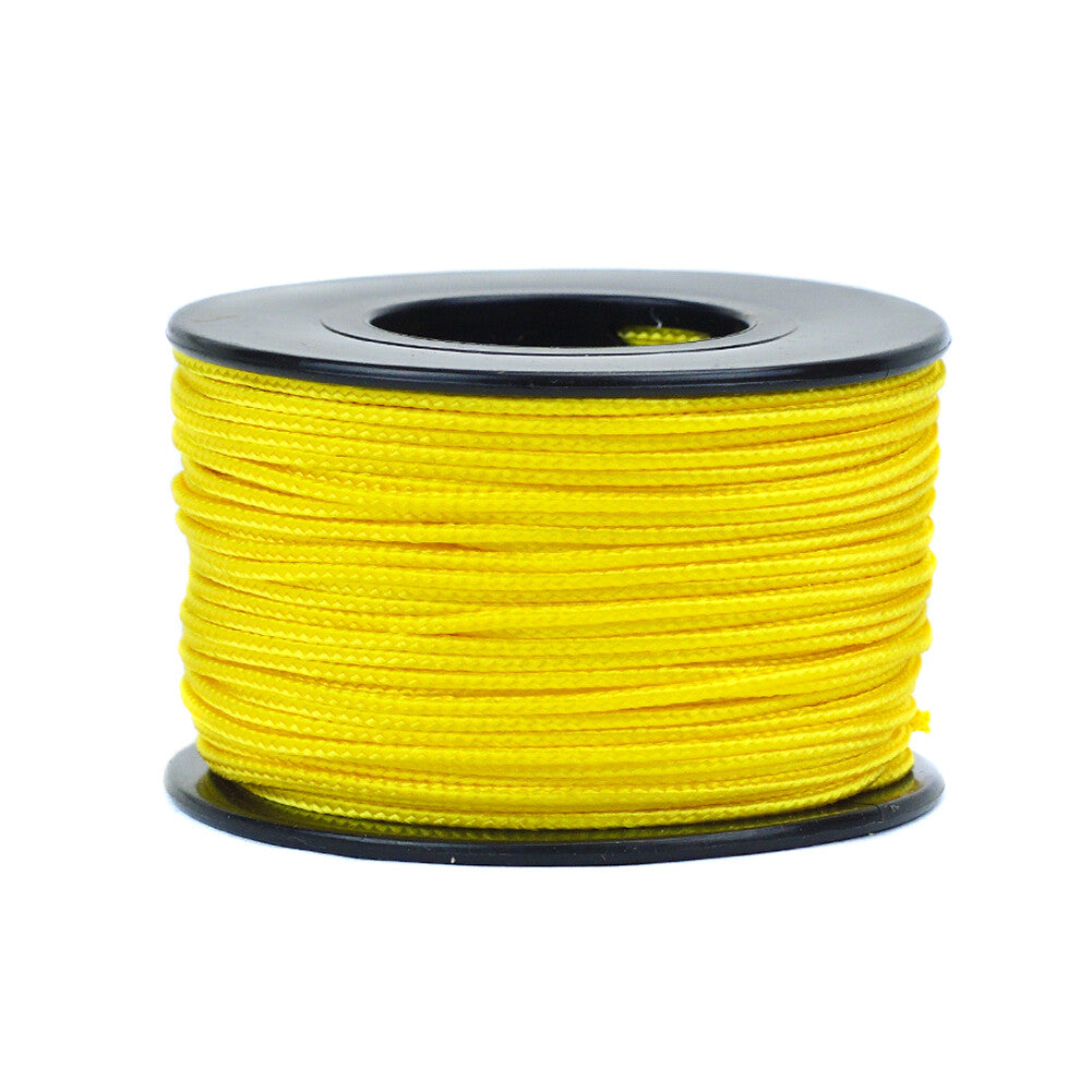 Micro Paracord 125 Ft Spool - Strong Nylon Utility Cord for Crafts & Outdoor Use