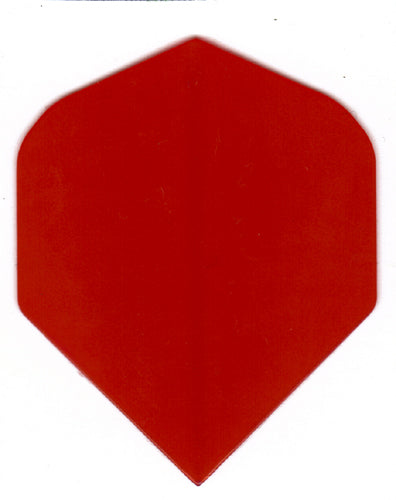Dart Flights Set -5 Solid Red Amerithon Std Flights, 15 Flights