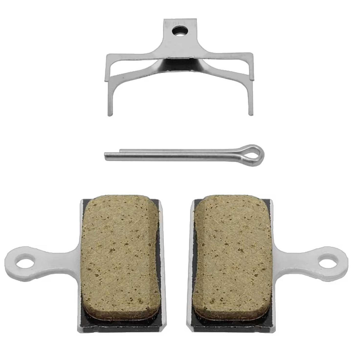 Shimano G04TI-MX Metal Disc Brake Pads with Titanium Backing - One Pair