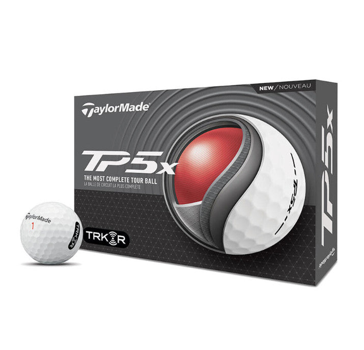 Golf Balls Pack with Indoor Radar Tracking - TaylorMade TP5x TRK-R (3 Pack)