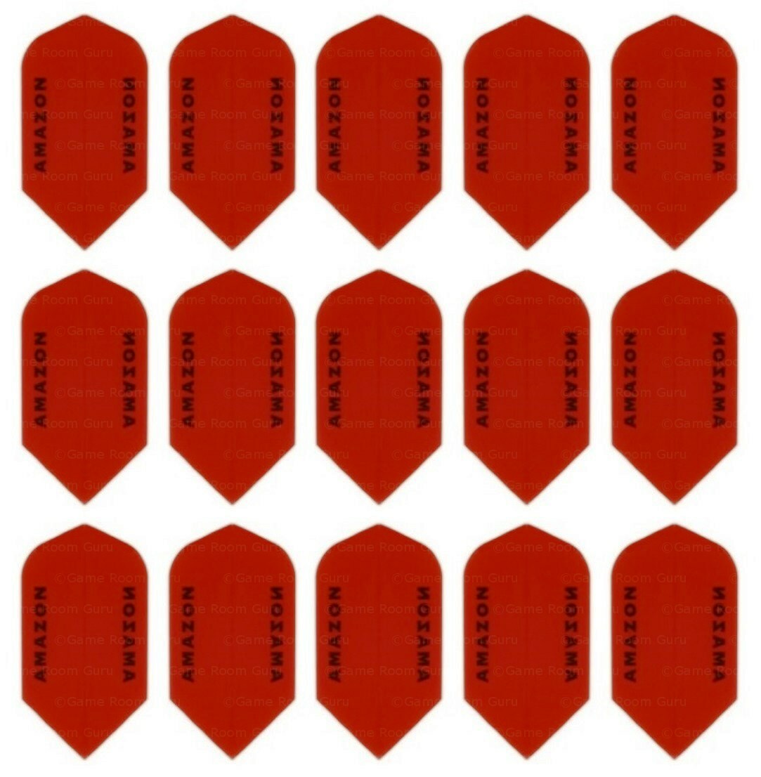 Dart Flights 5 Sets Transparent Slim Darts Flights - UK Poly 100 Micron
