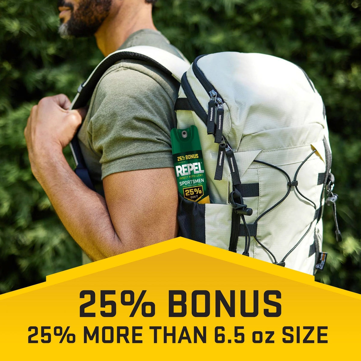 (2 Pack) Insect Repellent Spray with 25% DEET for Outdoor Activities - Bonus Aerosol