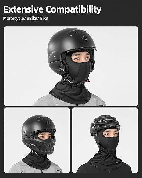 Winter Balaclava Face Mask for Cycling & Skiing - Windproof Thermal Fleece Hat