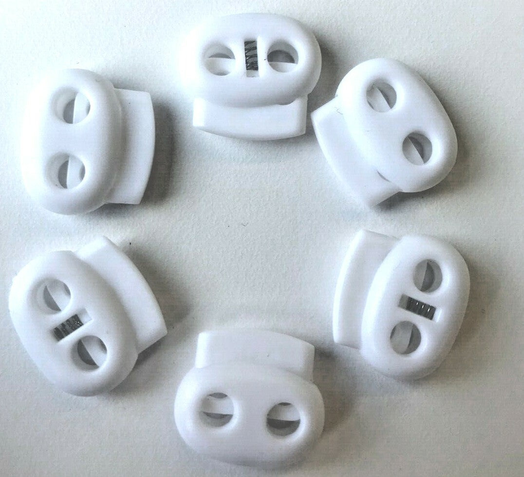 Oval Cord Lock Toggle Barrel Stop End for Rope and Cable Management