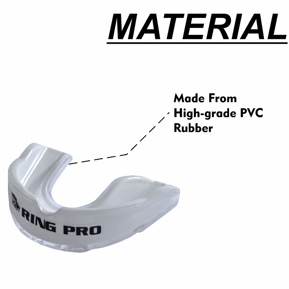 Sports Mouth Guard - Custom Boil & Bite Impact Protection for Boxing MMA Football