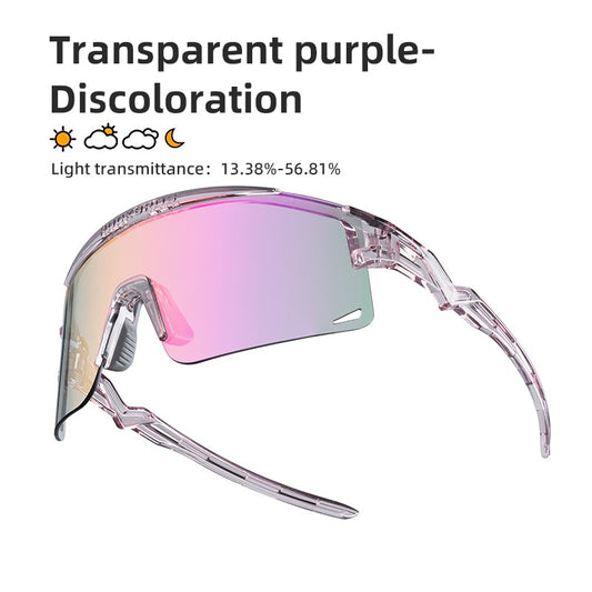 Photochromic Sports Cycling Sunglasses UV400 Goggle Outdoor Activewear