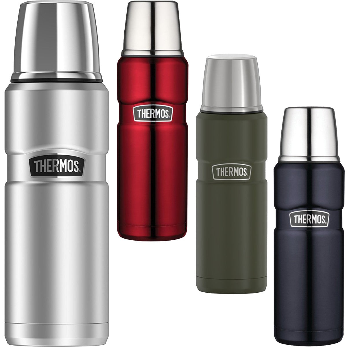 Stainless Steel Vacuum Insulated Water Bottle - 16 oz. Drink Container
