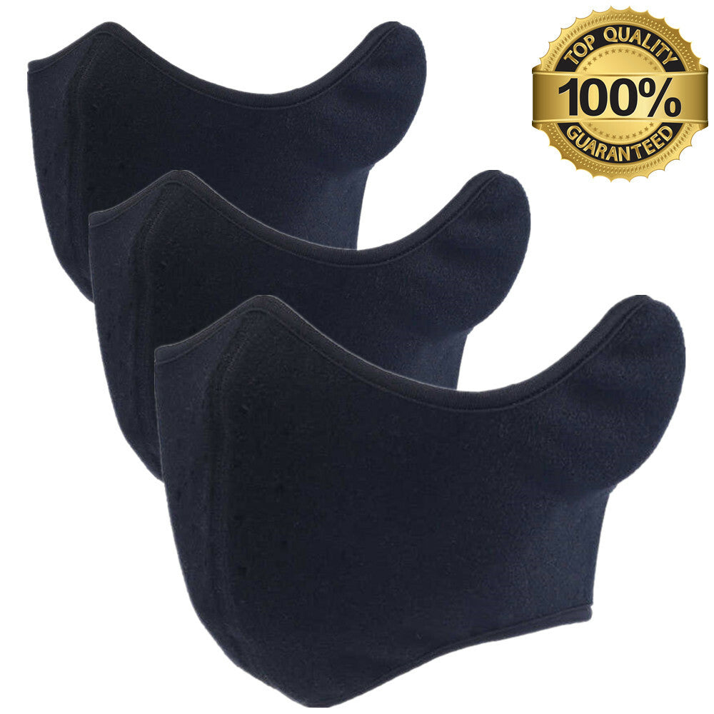 Unisex Fleece Half Face Mask for Ski Snowboarding Outdoor Winter Sports