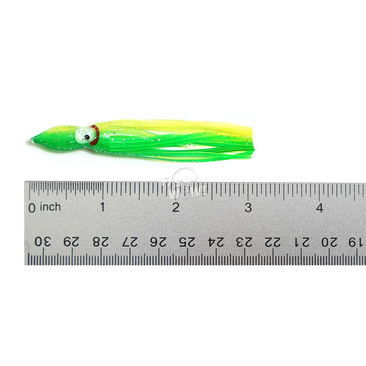 Fish WOW! 3-Inch Squid Skirt Soft Lures for Fishing - Multiple Colors & Quantities