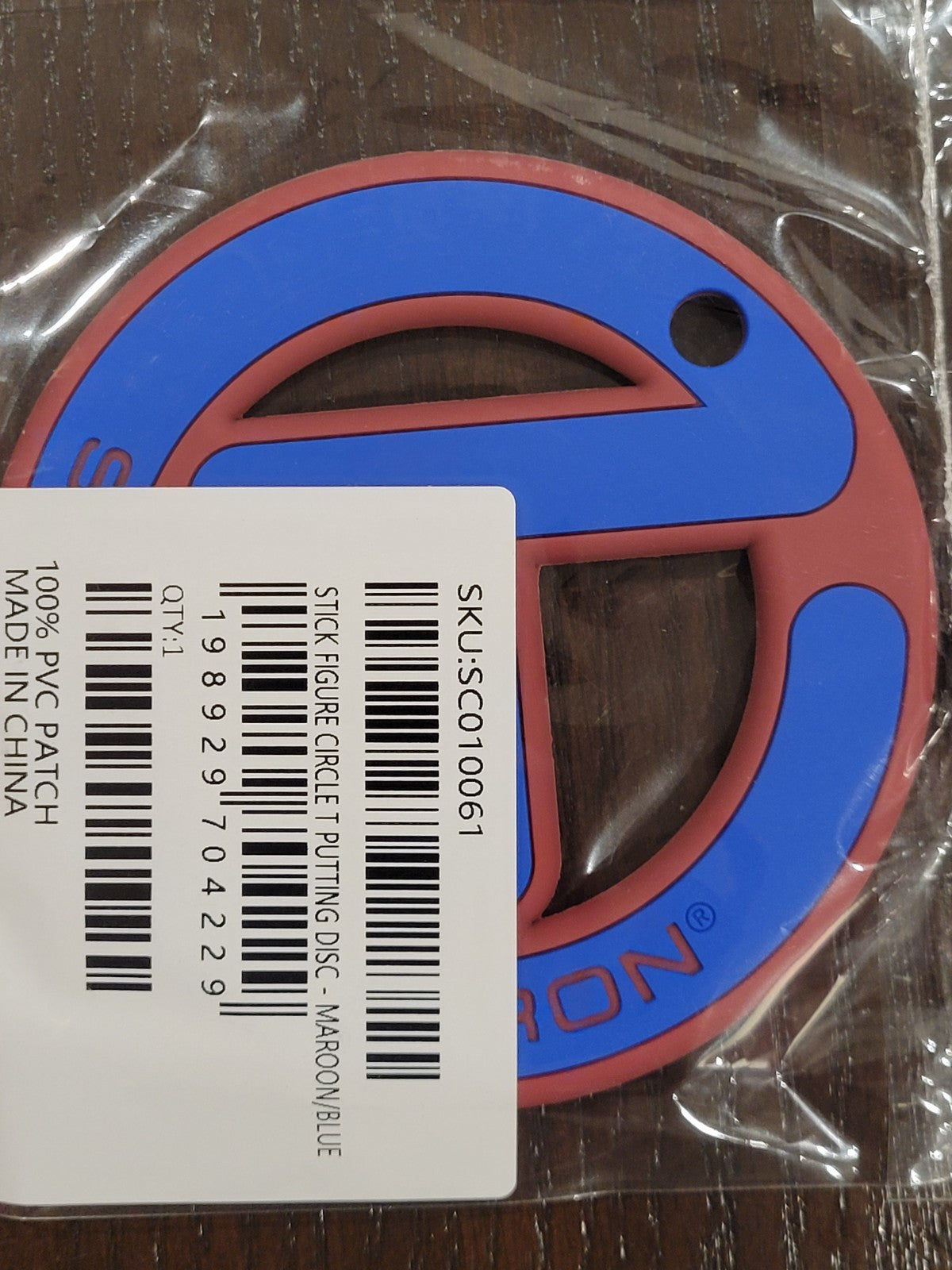 Scotty Cameron Circle T Putting Disc Rubber Practice Target with Carabiner