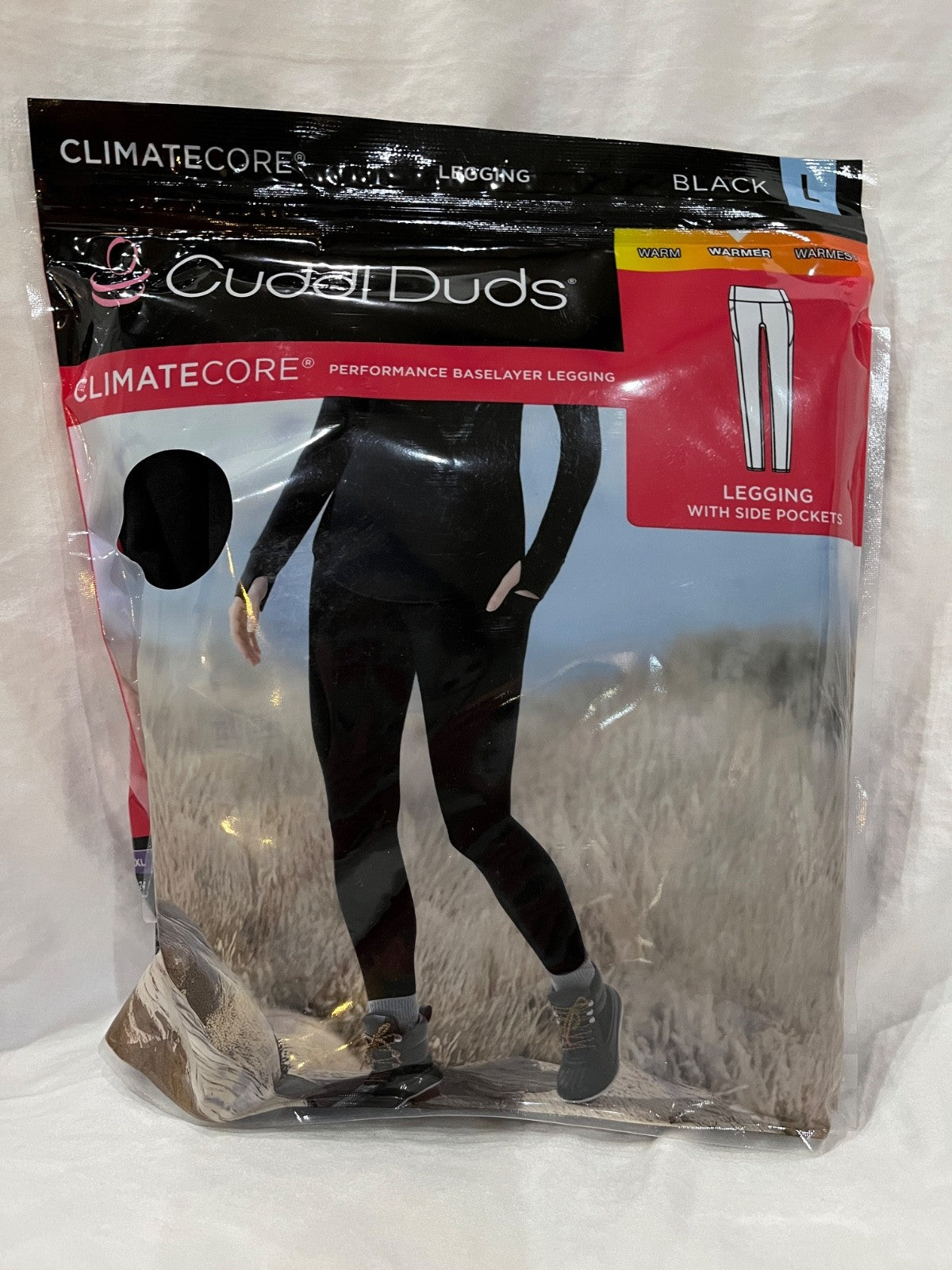 Women's ClimateCore Baselayer Leggings - Black, Multiple Sizes