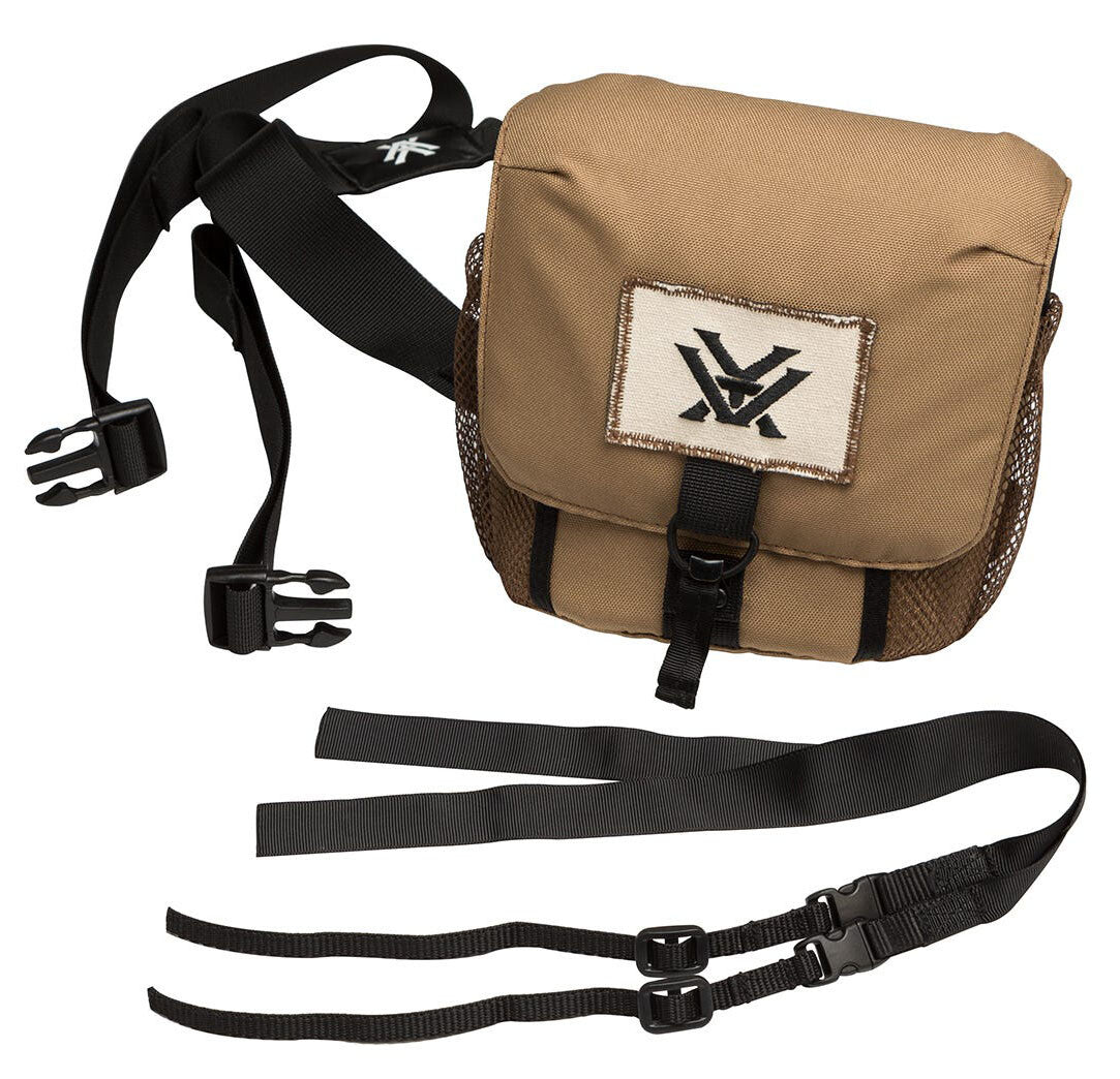 Binocular Harness Bag with Extra Storage - Adjustable, Lightweight, Vortex Optics