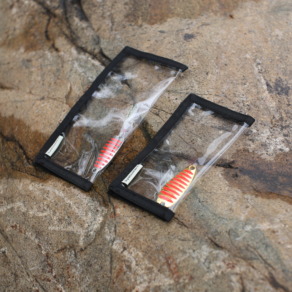 Fishing Lure Wraps PVC Clear Window Protectors - Multiple Sizes, 4-Pack
