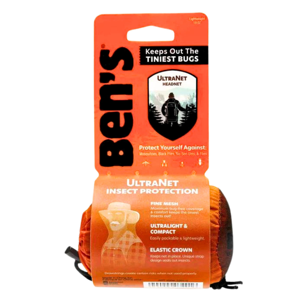 Insect Net Head Cover for Camping and Outdoor Protection