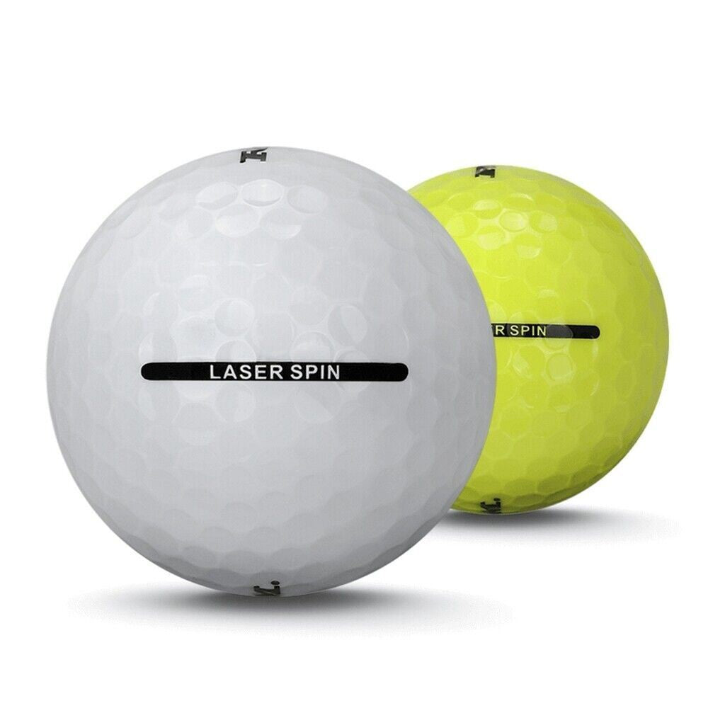 Laser Spin Golf Balls 6 Dozen - High Spin Control & Long Lasting