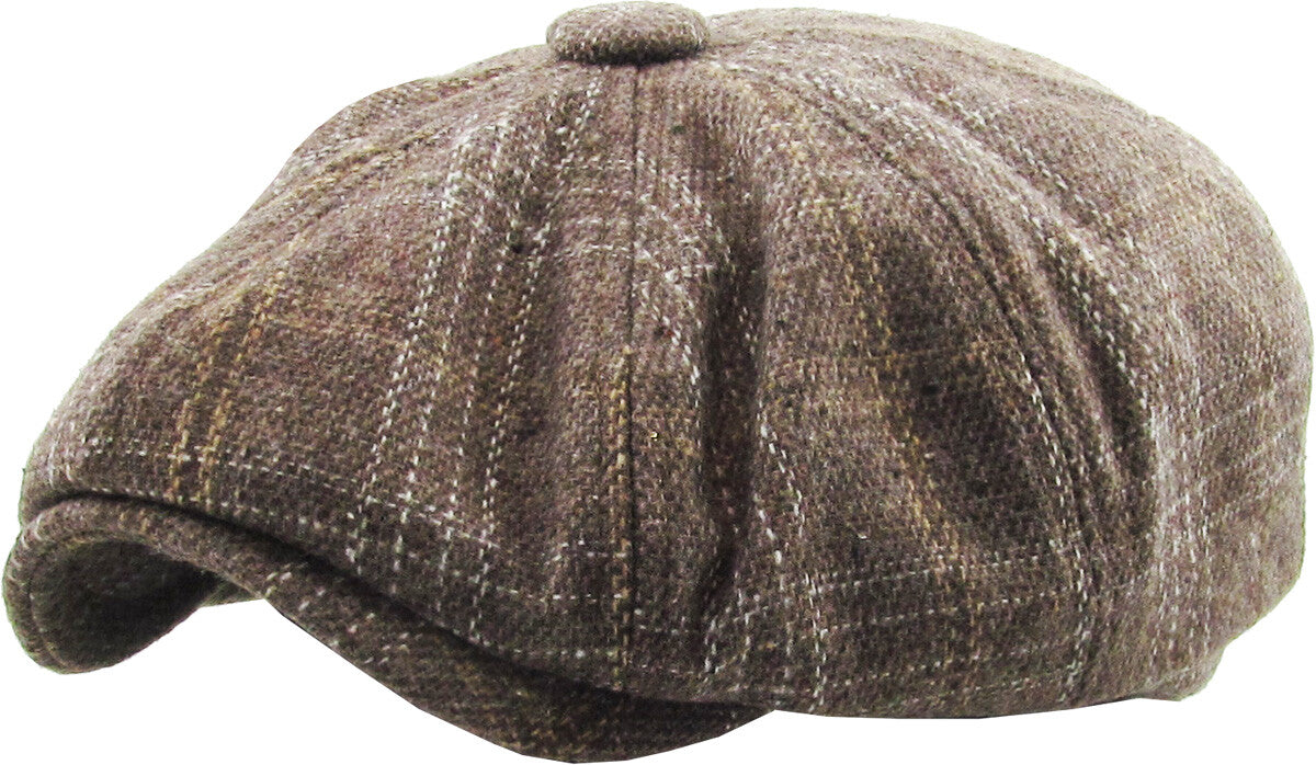 Men's Ivy Cap Golf Driving Flat Newsboy Cabbie Winter Hat