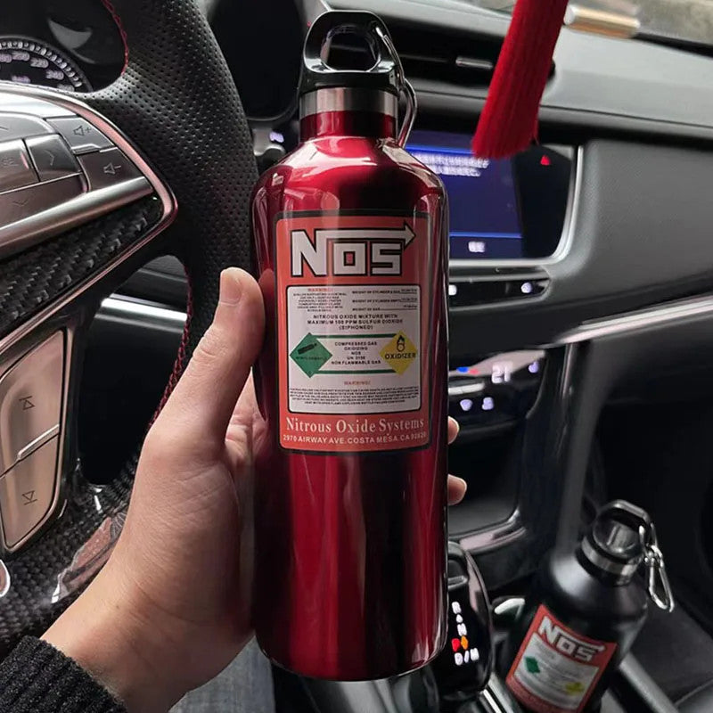 500ML Stainless Steel Water Bottle for Car Motorcycle Racing Insulation Cup