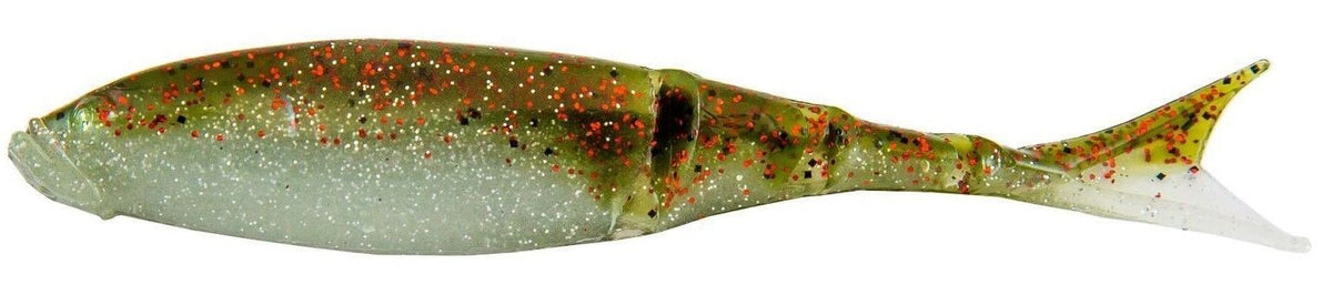 Soft Jerkbait Fishing Lures 4.5 Inch 4 Pack - Multiple Colors
