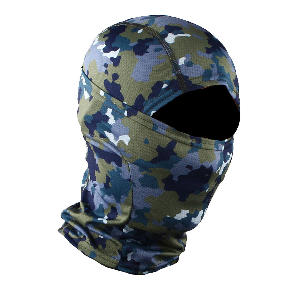 Full Face Tactical Balaclava Mask UV Sun Protection for Outdoor Sports