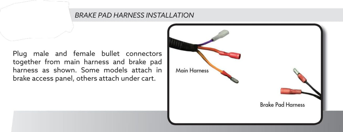 Golf Cart Light Wiring Harness 9-Pin Plug for Club Car Yamaha EZGO