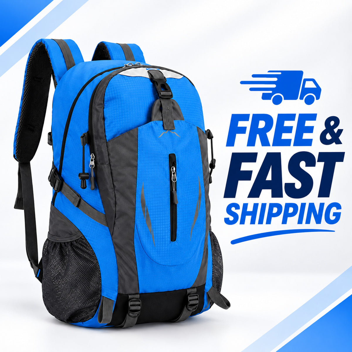 40L Travel Backpack for Men & Women Outdoor Hiking Camping Rucksack