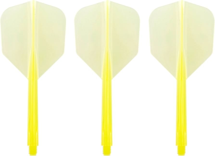 Condor Zero Stress Dart Flights Medium Length Yellow