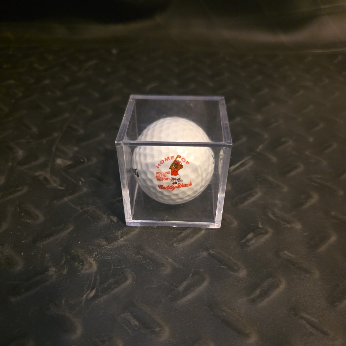 Golf Ball with Resort Logo and Caddy Shack Design - Spalding