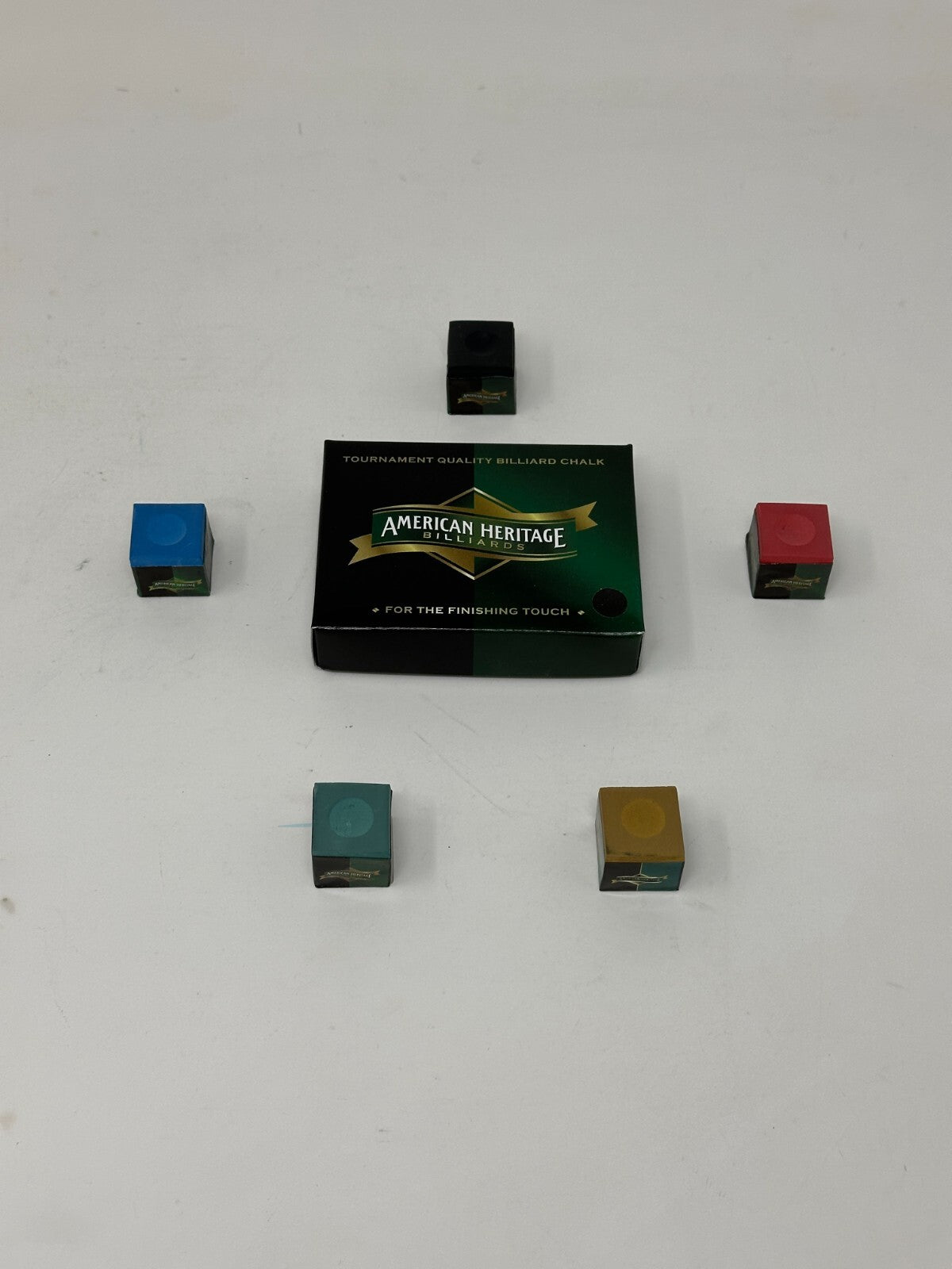 12-Pack Pool Cue Tip Chalk – Tournament-Grade Billiard Chalk for Leather Tips