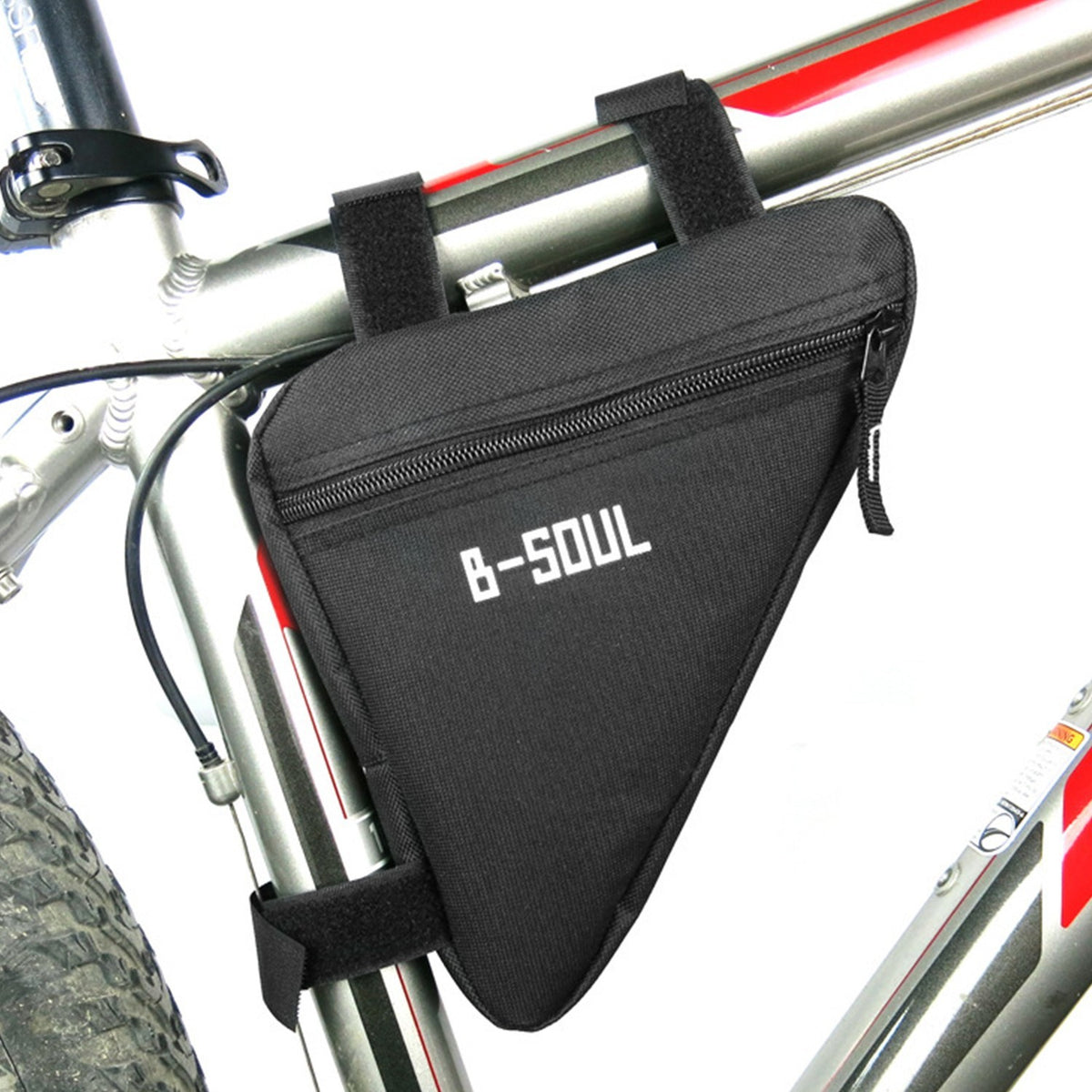 Bike Repair Kit with Water-Resistant Storage Bag 16-in-1 Multi-Tool & Tire Patches