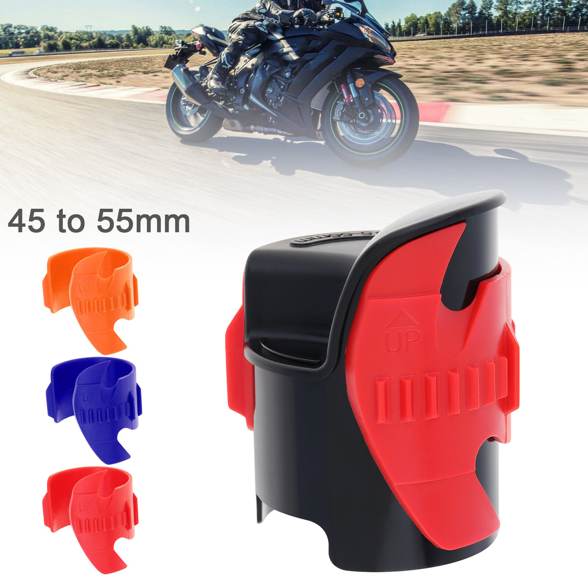 Motorcycle Fork Seal Cleaner Tool 45-55mm Shock Absorber Oil Cleaning