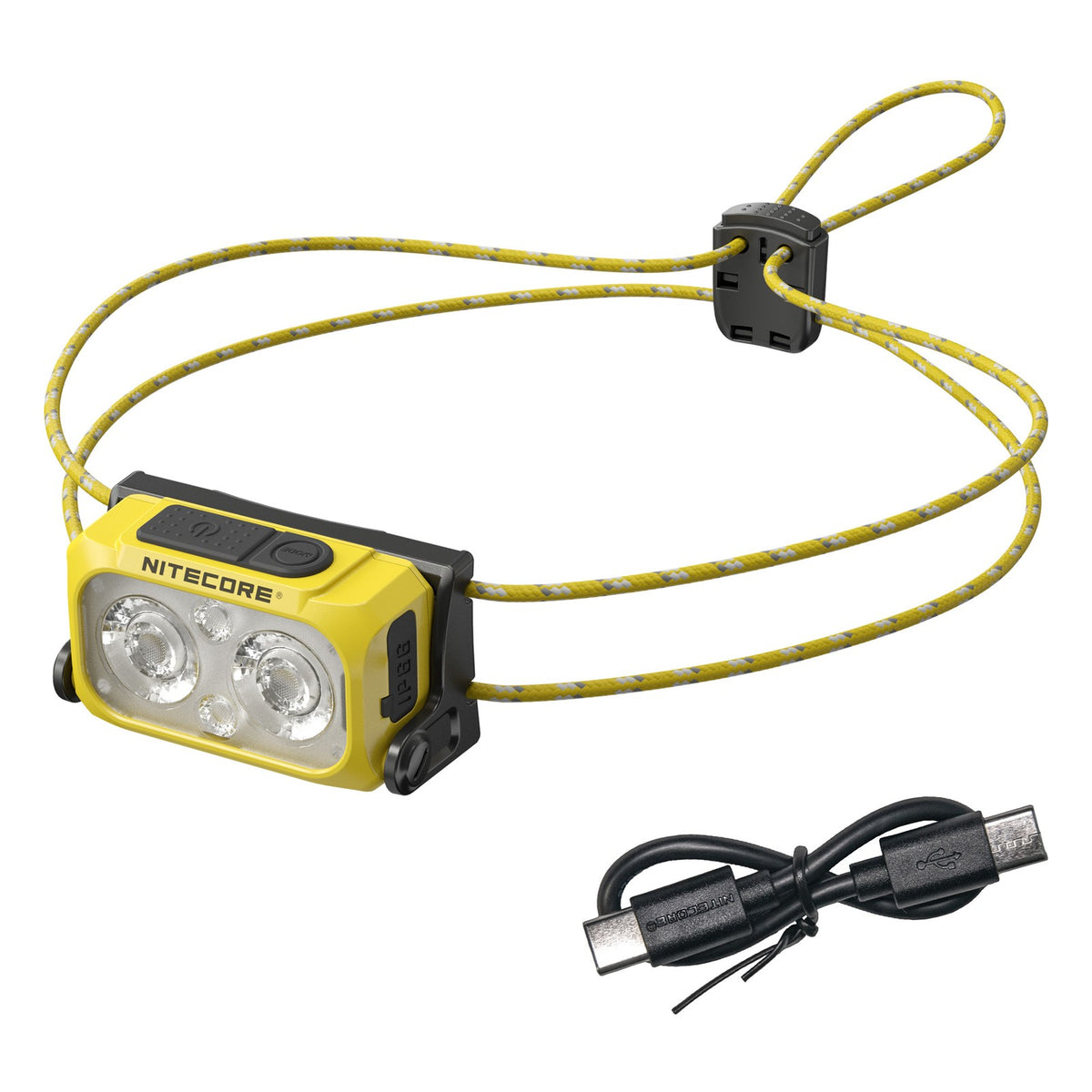 Ultralight Headlamp with Multi-Color Temp, 400 Lumens, USB-C Rechargeable