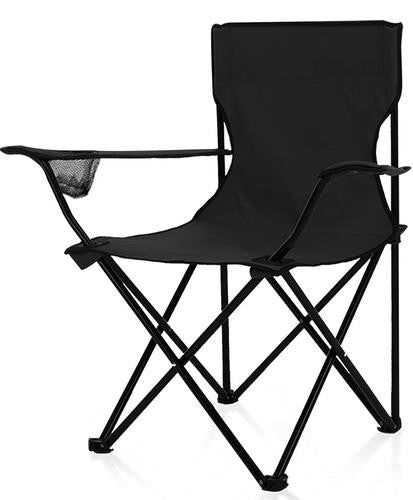 Heavy Duty Portable Folding Camping & Beach Chair with Cup Holder