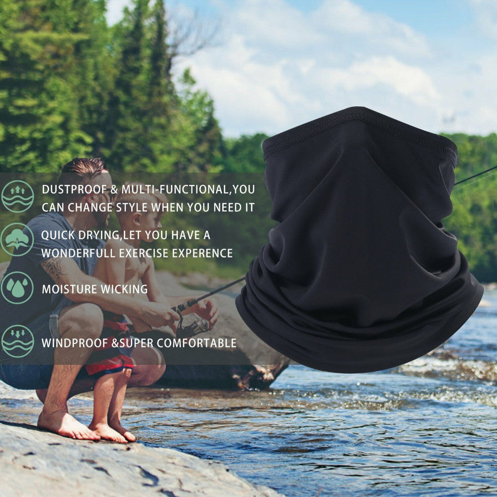 Breathable UV Protection Face Mask Neck Gaiter Shield Balaclava for Outdoor Activities
