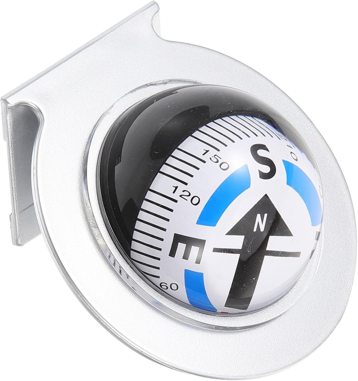 Adjustable Car Dashboard Compass Ball for Vehicle Navigation Marine Boating