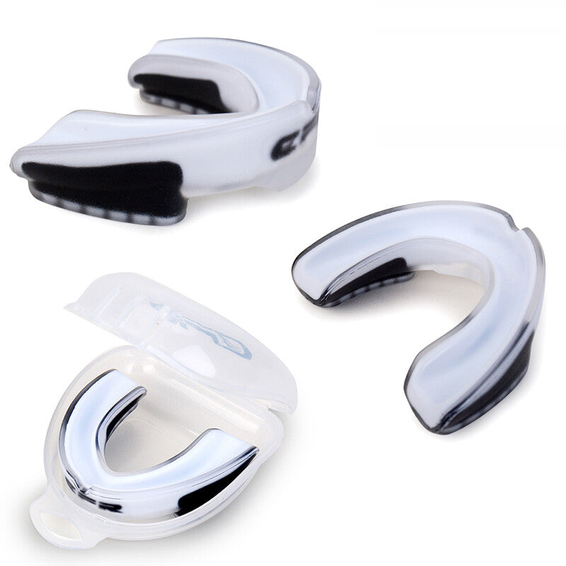 Gel Boxing Mouth Guard Gum Shield for MMA Rugby Teeth Protection