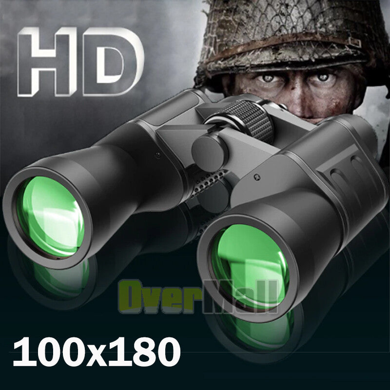 Night Vision Binoculars 100x180 BK-4 Prism Military Hunting Goggles