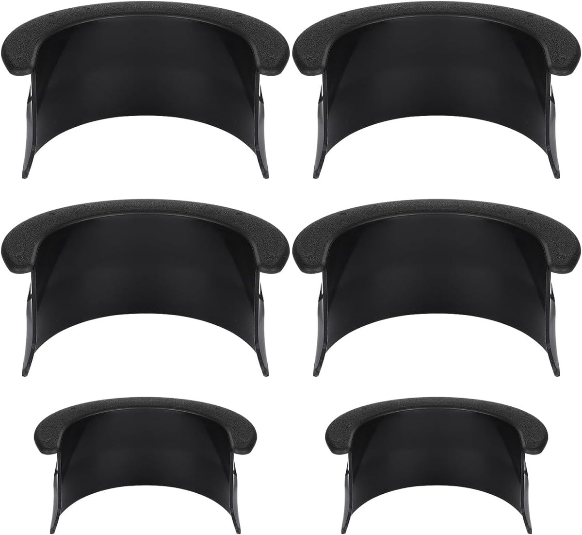 Pocket Liners for Pool Table 6Pcs Replacement Billiard Pocket Rims