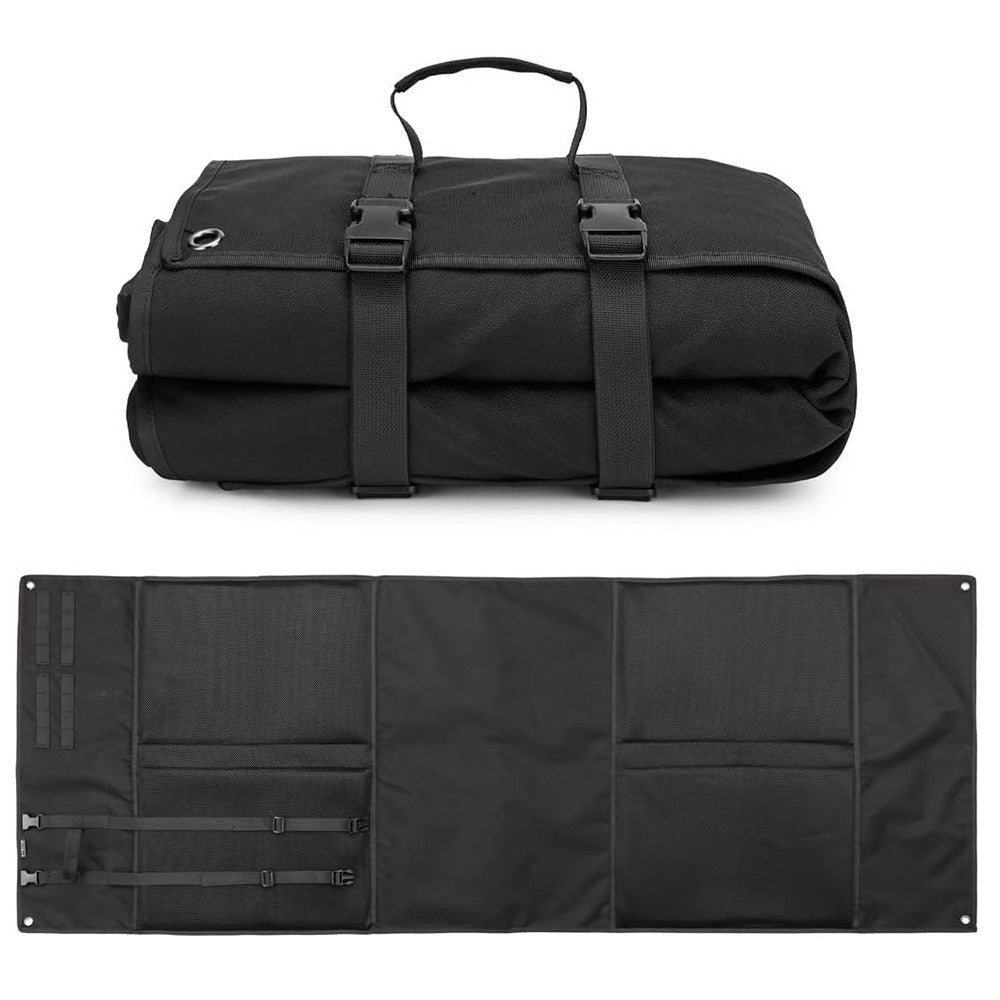Tactical Prone Shooting Mat XL Non-Slip Roll-Up Range Accessory for Hunting and Training