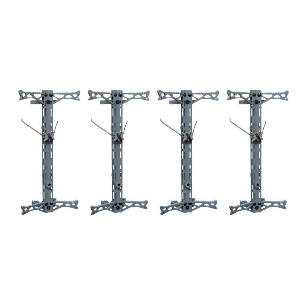 Hawk Helium 20-Inch Gen 2 Climbing Stick with Rope 4 Pack for Tree Stand Accessory