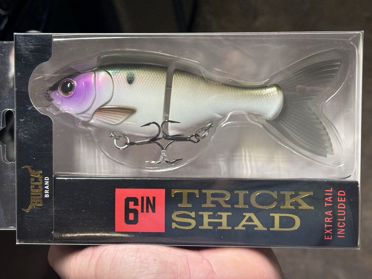 6-Inch Trick Shad Soft Plastic Lure - 1 5/8oz Gizzard Magic Slow Sinking Bait