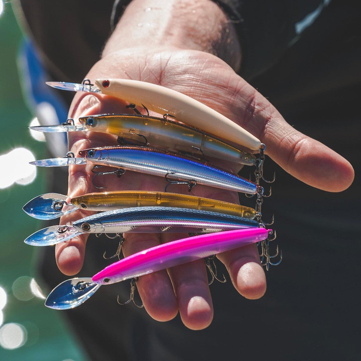 Salt Pro Floating Minnow Fishing Lure for Freshwater & Saltwater Angling