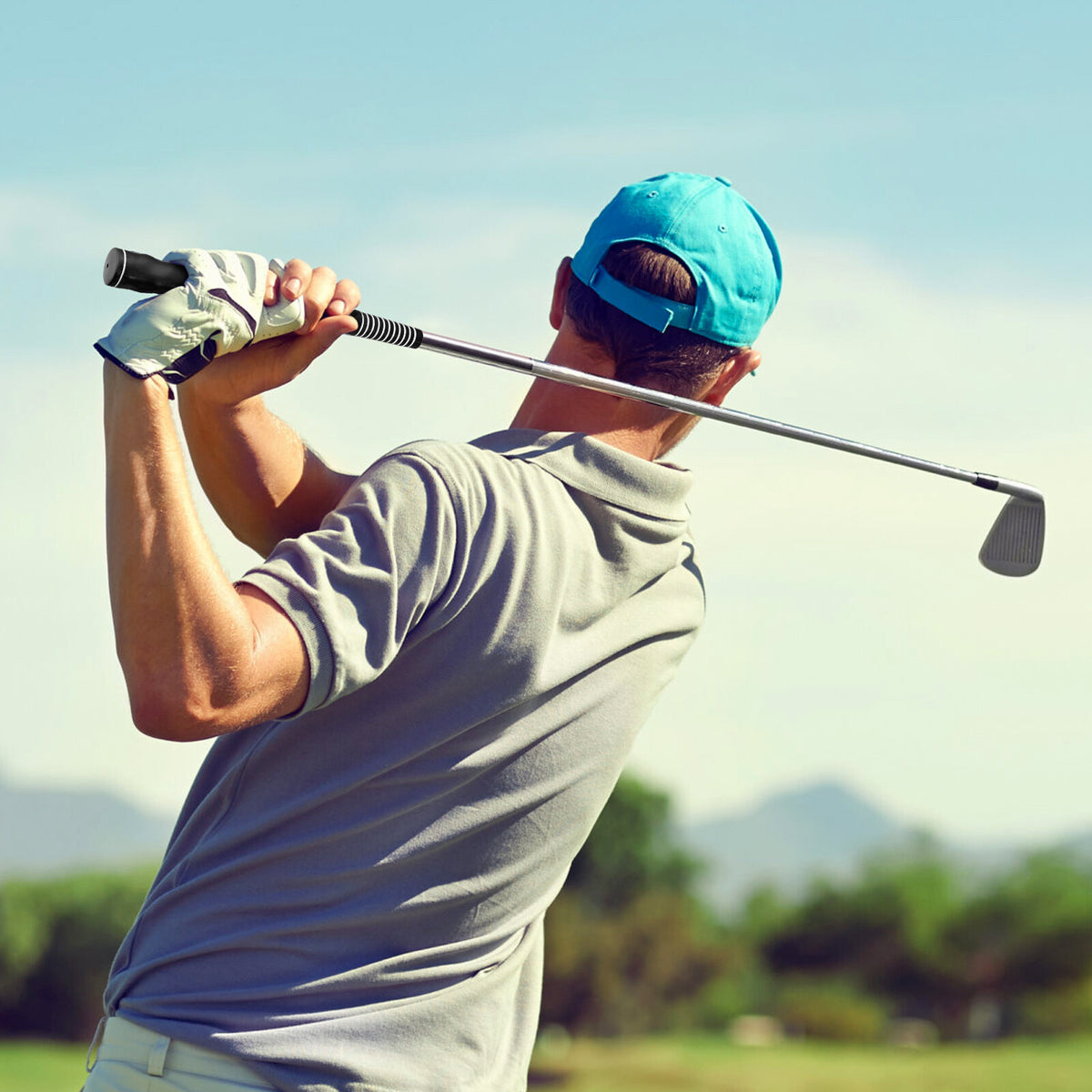 Right-Hand Golf Swing Trainer Grip - Teaching Aid for Beginners