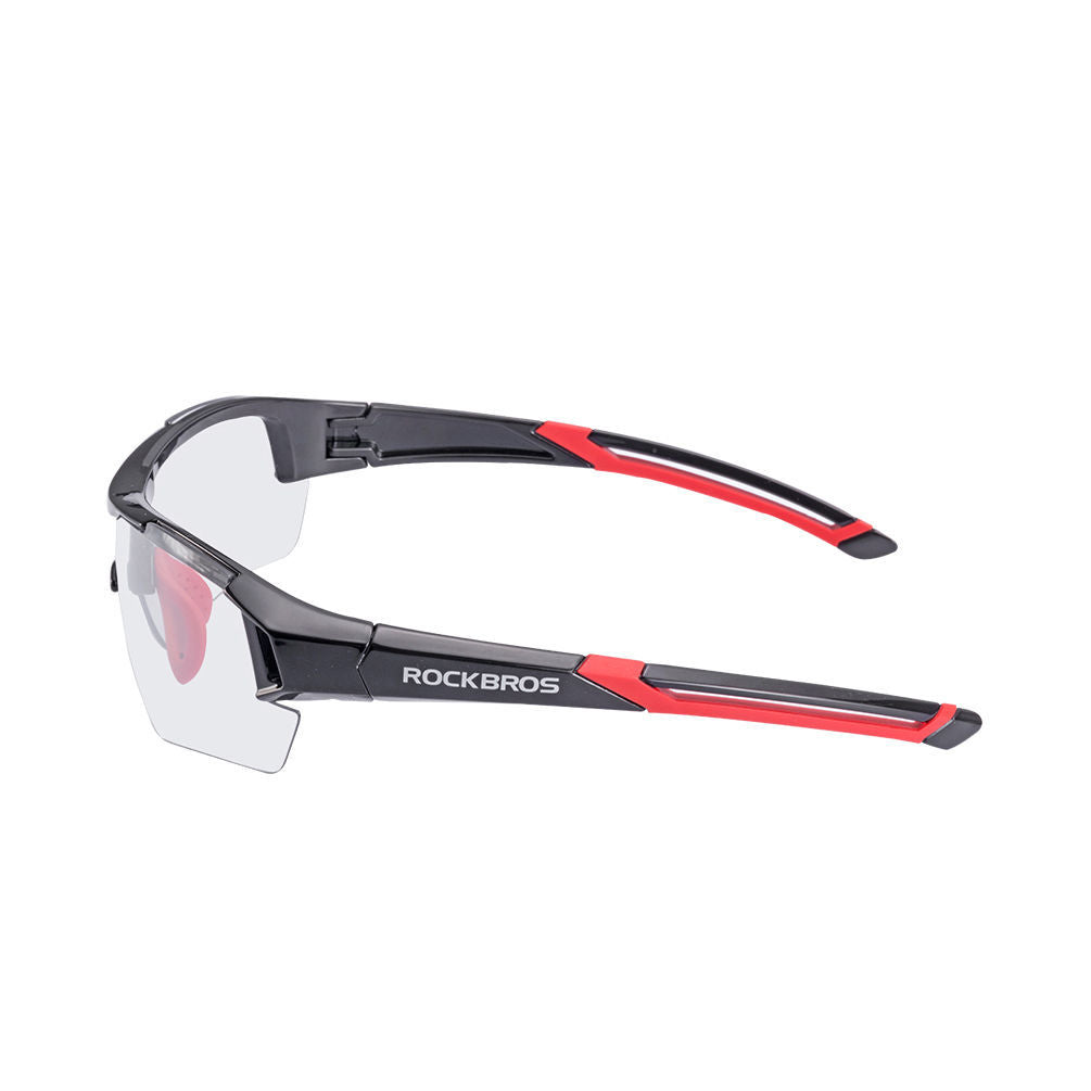 Photochromic Cycling Sunglasses with Polarized UV 400 Protection - Lightweight Full Frame Eyewear