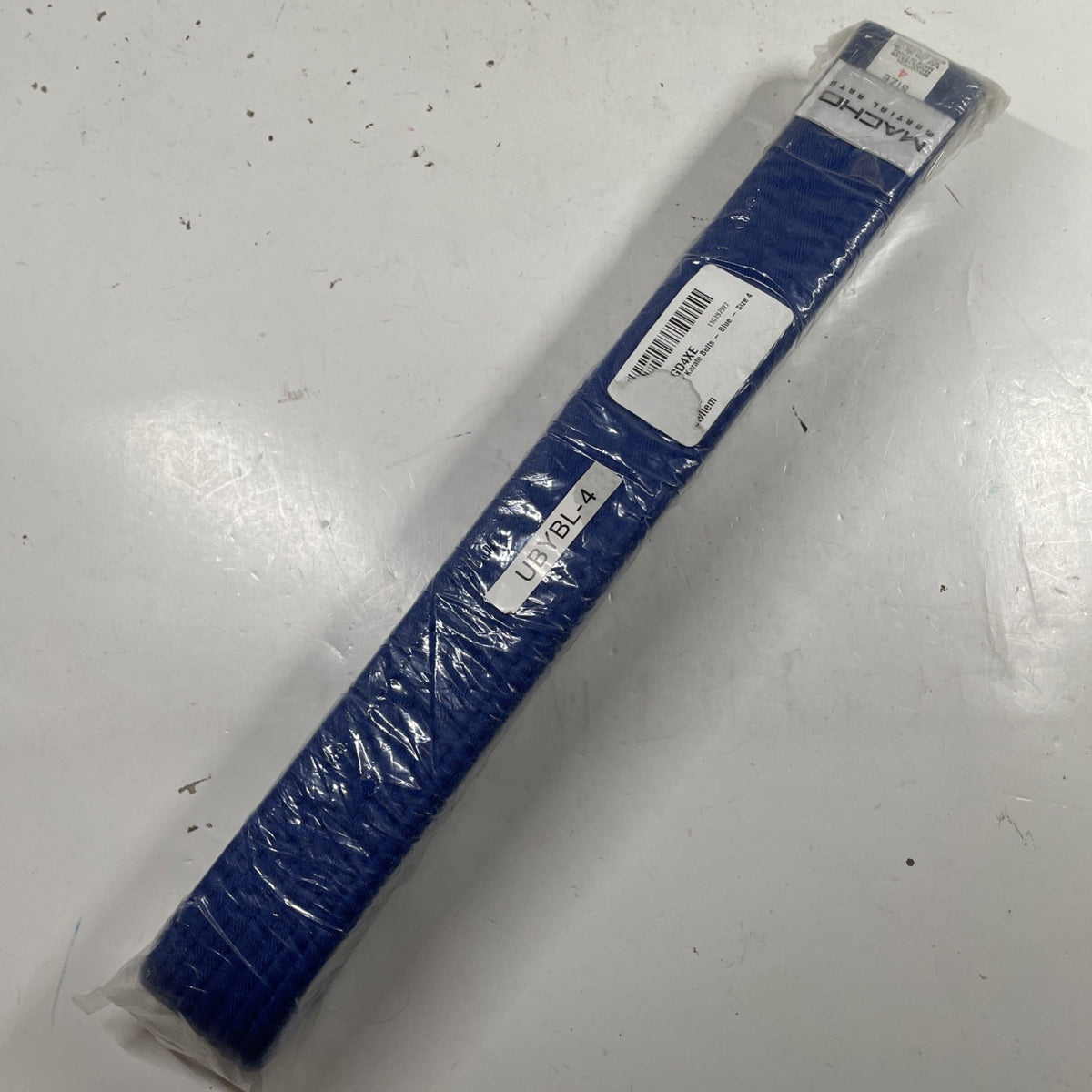 Martial Arts Blue Belt - Approx 103 Inches Long, Size 4, Taekwondo & Karate