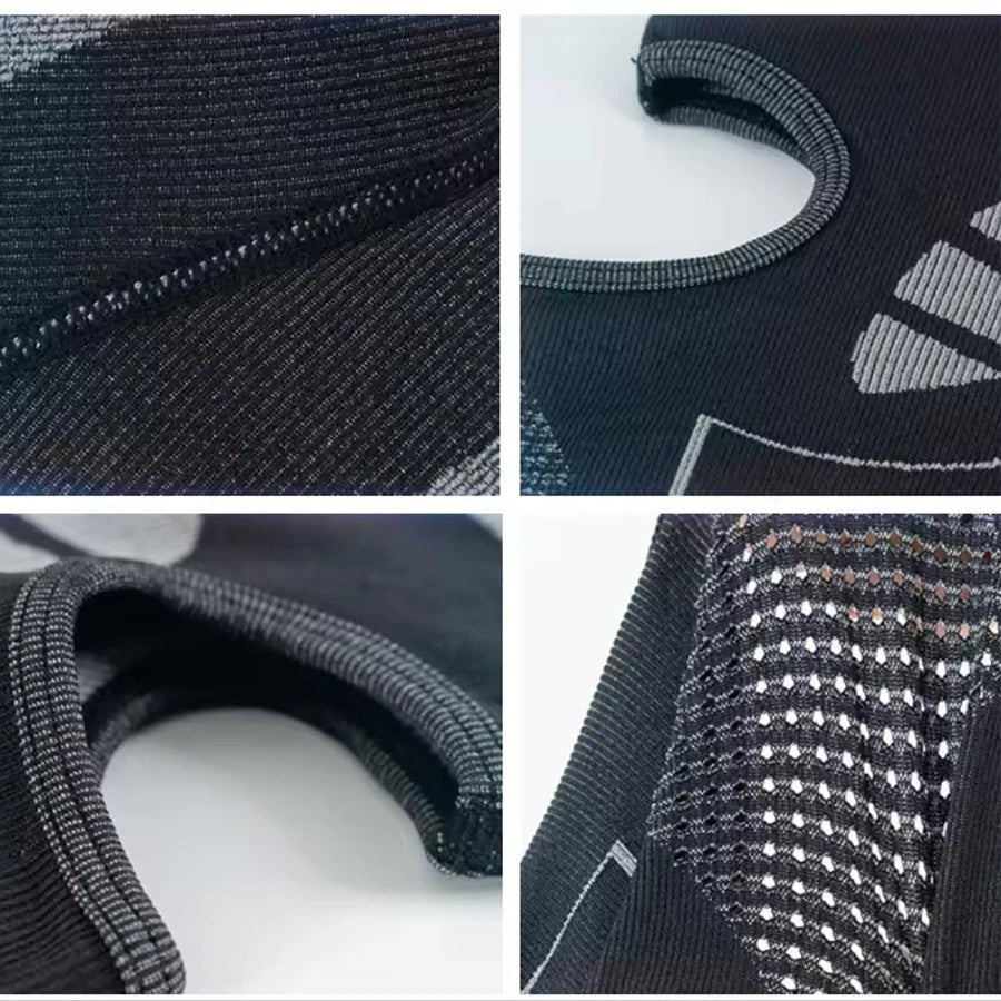 Full Face Ski Mask Balaclava Winter Face Cover Windproof Fleece Neck Gaiter