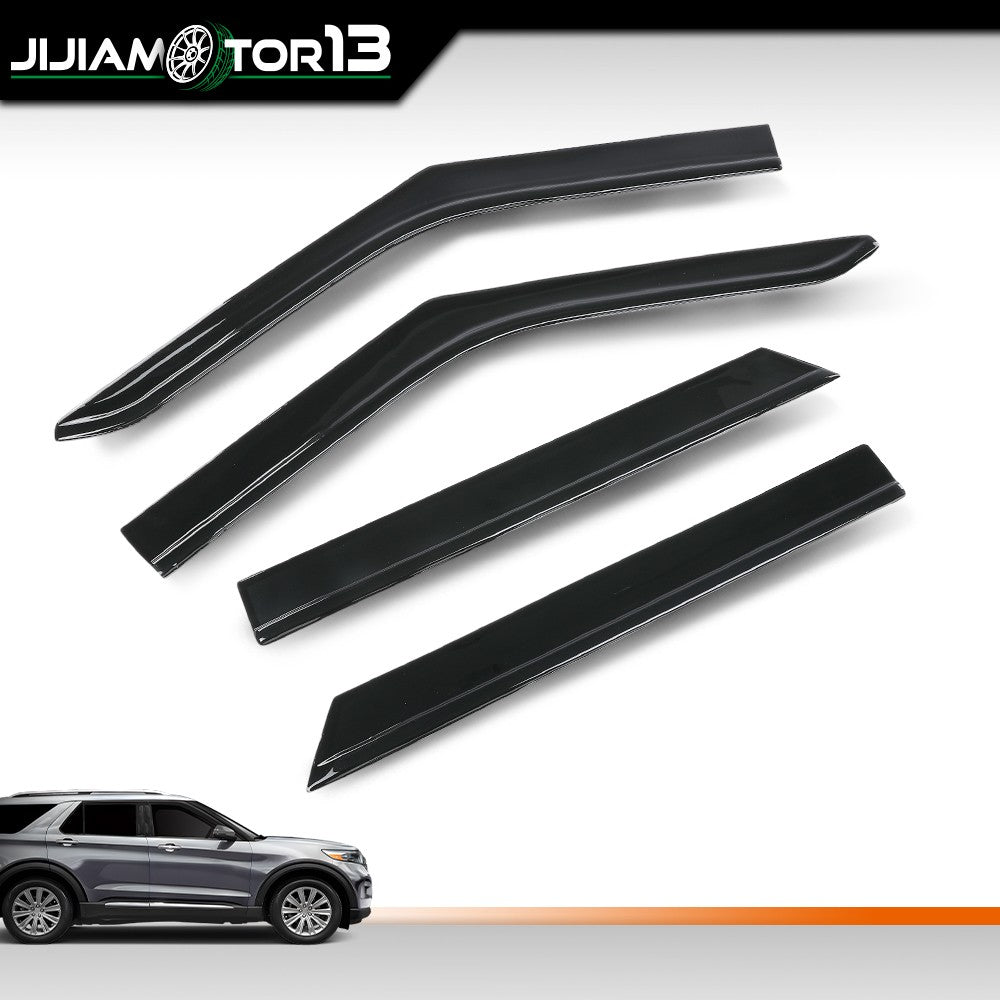 Rain Guards Visors Shield Out-Channel Fit for Ford Explorer 2020-2025